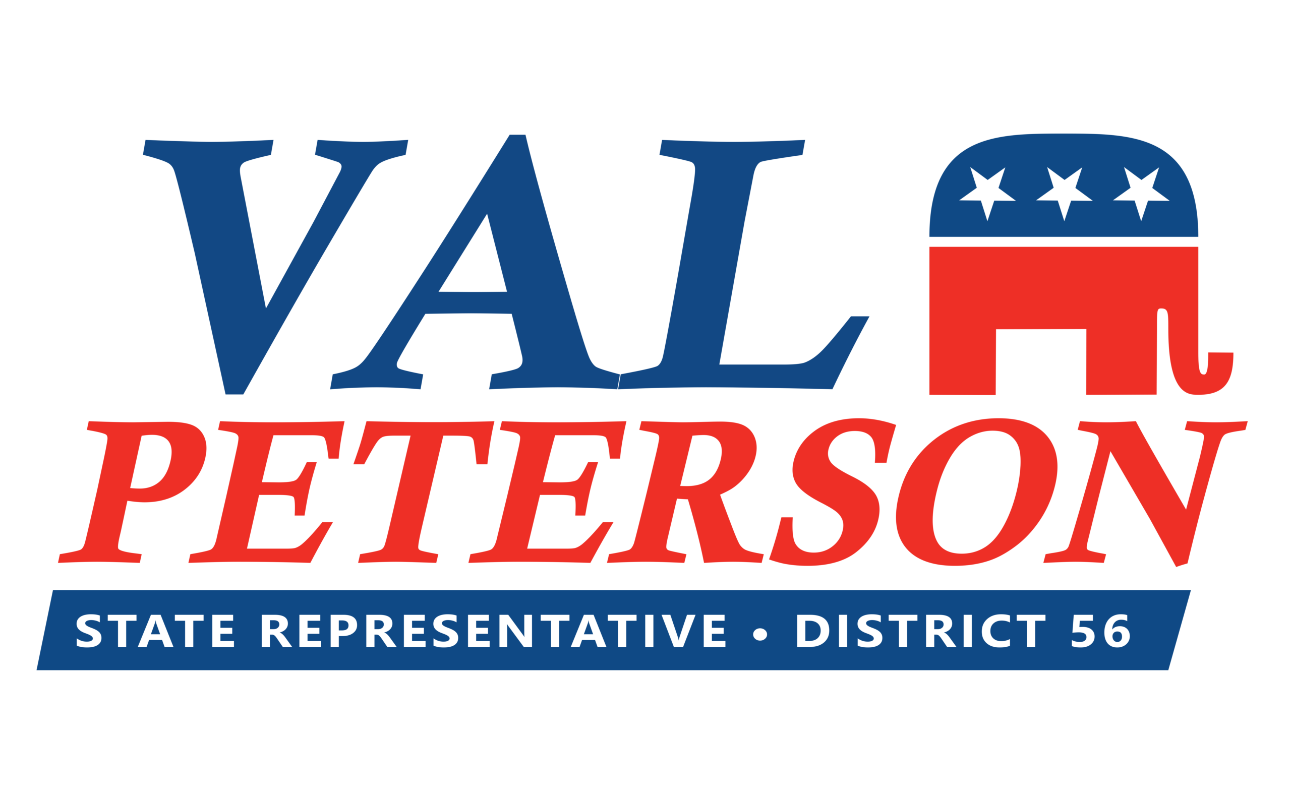 Val Peterson logo